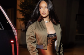 Rihanna Supports A$AP Rocky In Style