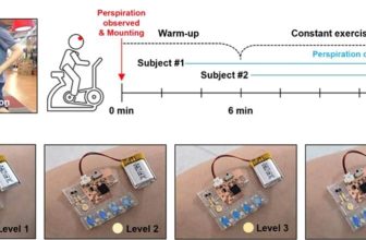 Wearable Sweat Patch Displays Biomarkers in Real Time