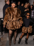 Cardi B and Kulture Shut Down NYFW with Matching Luxe Looks