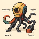 Octopus-Inspired Robot Uses Heat To Move And Change Colour